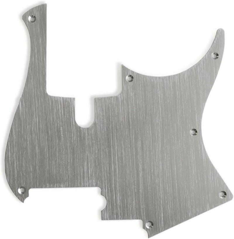 Hemiola Pickguard for Yamaha BB Series Bass Guitars, Silver Anodized, Compatible with 4 String BB234/434/734A/P34 Models, 1 Unit - Image 1